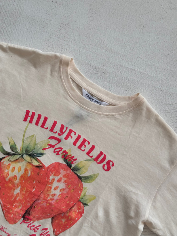 تیشرت وارداتی توت فرنگی🍓