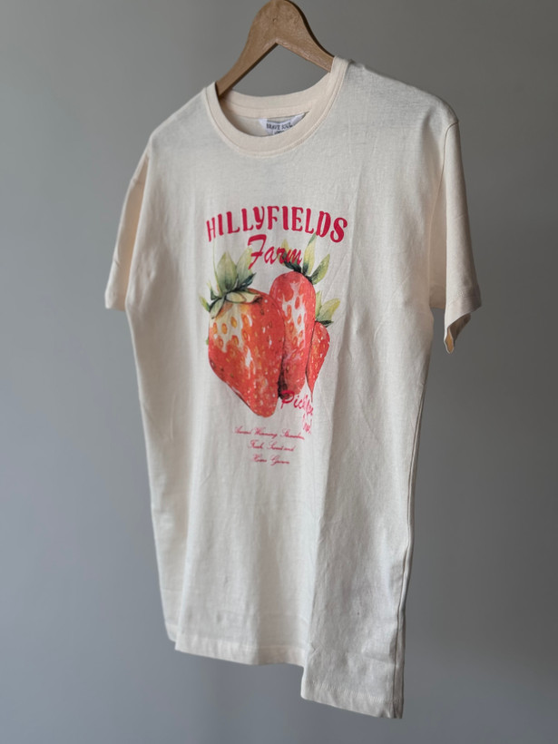 تیشرت وارداتی توت فرنگی🍓