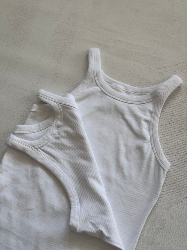 تاپ کبریتی سفید وارداتی🍼