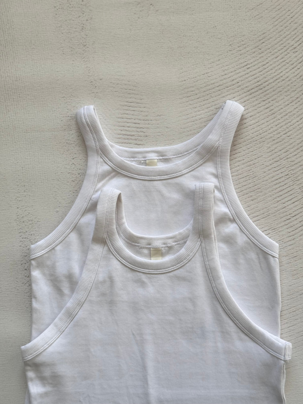 تاپ کبریتی سفید وارداتی🍼